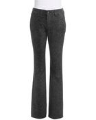 Nydj Snakeskin Patterned Skinny Jeans - Lyst