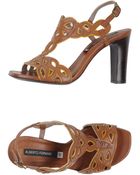 Alberto Fermani Highheeled Sandals - Lyst