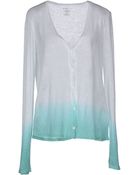 Majestic Cardigan - Lyst