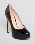 Enzo Angiolini Platform Pumps Arlee High Heel - Lyst