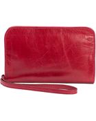 Hobo Jess Leather Wristlet - Lyst