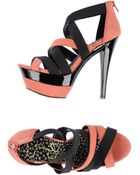 Jessica Simpson Platform Sandals - Lyst