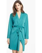Natori Aphrodite Short Robe - Lyst