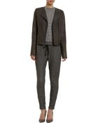 Vince Snakeskin Jacket - Lyst