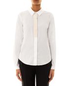 Elizabeth And James Benita Embellished Poplin Shirt - Lyst