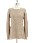 Calvin Klein Sequin Sweater - Lyst