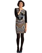 Donna Morgan Kaleidoscope Print Shift Dress - Lyst