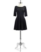 French Connection Fit and Flare Dress - Lyst