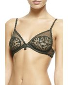 La Perla Underwired Triangle Bra - Lyst