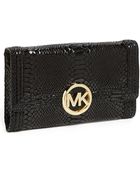 MICHAEL Michael Kors Fulton Bombe Clutch - Lyst