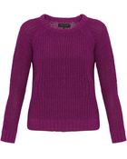 Rag & Bone Round Neck Knit Sweater - Lyst