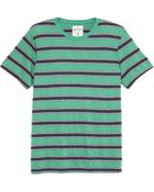 Splendid Short Sleeve Striped Crew T-Shirt - Lyst