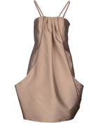 Amaya Arzuaga Kneelength Dress - Lyst