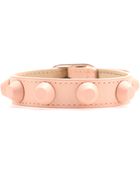 Balenciaga Classic Matte Stud Leather Bracelet - Lyst