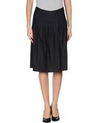 Jil Sander Knee Length Skirt - Lyst