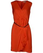 MICHAEL Michael Kors Short Dress - Lyst