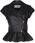 Viktor & Rolf Leather Outerwear - Lyst