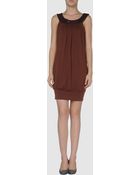 Pin Up Stars Short Dress - Lyst
