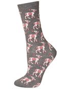 Topshop Reindeer Silhouette Ankle Socks - Lyst