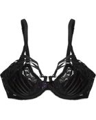 Agent Provocateur Rudy Lace and Silk Underwired Bra - Lyst