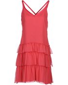 Philosophy di Alberta Ferretti Short Dress - Lyst