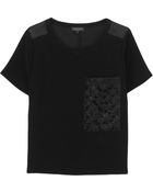 Rag & Bone Ellinor Tee - Lyst