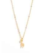 BaubleBar Giraffe Pendant Necklace - Lyst
