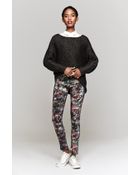 By Zoé Filip Printed Jeans - Lyst