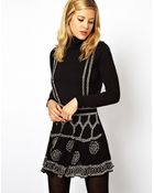 Asos Kimono with Embellished Sleeves - Lyst