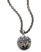 ABS By Allen Schwartz Pave Ombre Pendant Necklace - Lyst