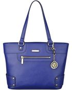 Anne Klein Jazzy Geo Large Tote - Lyst