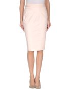 Bgn Knee Length Skirt - Lyst