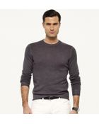 Ralph Lauren Black Label Cashmere Crewneck Sweater - Lyst