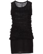 Ermanno Scervino Short Dress - Lyst