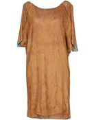 Mariagrazia Panizzi Short Dress - Lyst