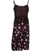 Nina Ricci Kneelength Dress - Lyst