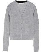 Alexander Wang Fine knit Wool Cardigan - Lyst