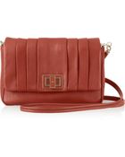 Anya Hindmarch Mini Gracie Pleated Leather Shoulder Bag - Lyst