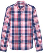 Gant Rugger Indigo Madras Sport Shirt - Lyst