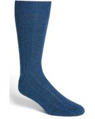 John W. Nordstrom® Cashmere Blend Socks - Lyst