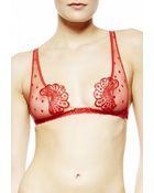 La Perla Triangle Bra - Lyst