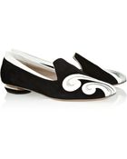 Nicholas Kirkwood Suede Loafers - Lyst