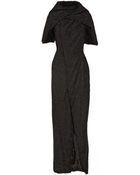 Rick Owens Textured Silk georgette Gown - Lyst