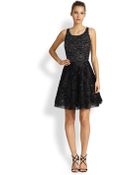 Sachin & Babi Embellished Lace Tulle Dress - Lyst