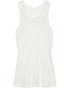 T By Alexander Wang Ribbed Modal and Cashmereblend Tank - Lyst