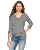 Gap V-Neck Button Top - Lyst