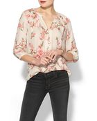 Joie Kade B Silk Blouse - Lyst