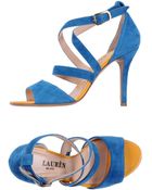 Lauren by Ralph Lauren High-Heeled Sandals - Lyst