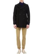 Band Of Outsiders No Bunk No Junk Melton Peacoat - Lyst