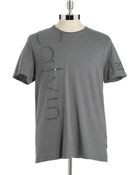 Calvin Klein Jeans Battleship Crew Neck Logo Tshirt - Lyst